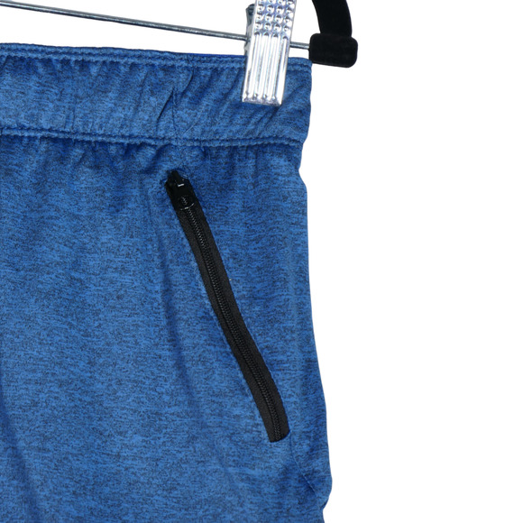 Liberty Pro Mens Shorts Medium Blue Zip Pockets Performance Stretch Athletic - Picture 3 of 6